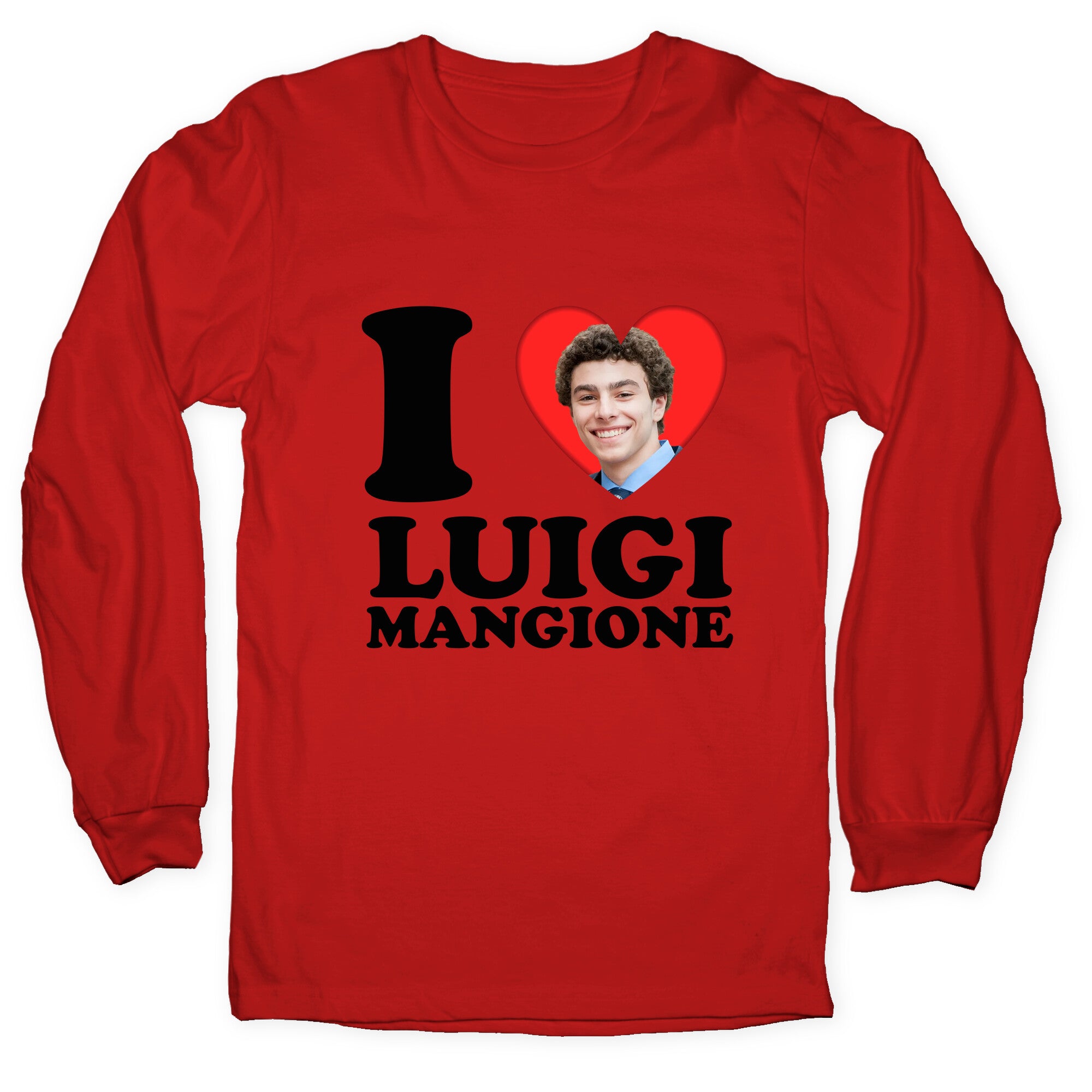 I Heart Luigi Mangione Longsleeve Tee